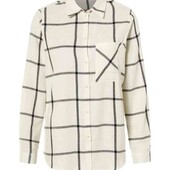 Стильная фланелевая рубашка  Esmara S  evro 36/38+6 оверсайз 