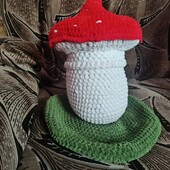 Игрушка подушка грибок