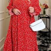 На год огненной лошади Батал Обалденнейшее платье 54/56р. на грудь 114-116см