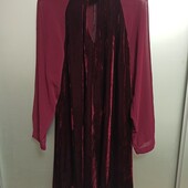 Платье бархатное,размер евро 24