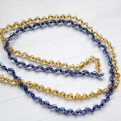 Мішура "Ліхтарик спіральний" 2 шт , 2 см