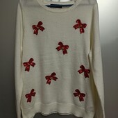 Свитер вязаный со звоночками