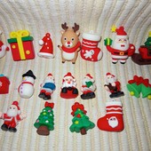 ❣️Гумові іграшки на міні ялинку❣️