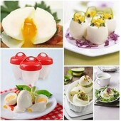 Силіконова куряча чашка-неприлипаюча,стійка до високих температур,для ідеальних варених яєць,