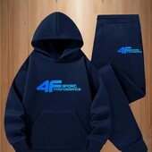 Утеплений зимовий костюм на флісі