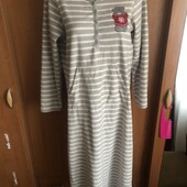 платье, халат мягусенький, ночная сорочка. фліс, тедді, размер L, M&S. Me to you. в ідеалі