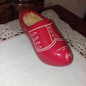 Декоративний дерев'яний черевик Голандія