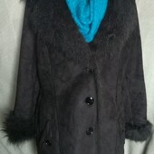 Colours Искусственная дубленка+снуд