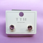 Сережки Stainless steel нержавіюча сталь 6мм