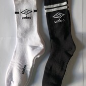 2 пари! Набір! функціональні спортивні шкарпетки Umbro розміри: 39/42, 43/46 посилена стопа