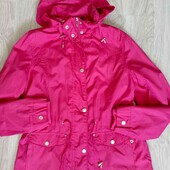 Dunnes stores женская лёгкая куртка /ветровка с капюшоном размер евро 40/ 42 нюанс
