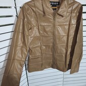 Цікава куртка екошкіра без voice L