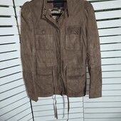 French connection uk6. Бежева замшева куртка