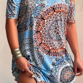 Шикарнейшее платье батал, расцветка на последнем фото