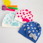 Новые шапочки 2-5лет ,плотная вязка