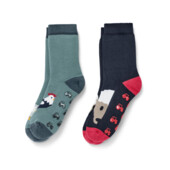 ♕Комплект♕ Теплі та махрові шкарпетки проти ковзання, Tchibo(Німеччина) розмір 23-26