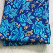 Тканина байка з трояндами