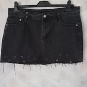 Джинсова спідниця на шикарні форми. Розмір наш 54.