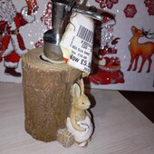 Декоративна мильниця брак пеньок з зайченятком Next