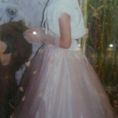 Нарядна сукня, (колір персик)