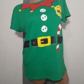 Футболка новорічний принт.