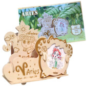 сборная деревянная модель Знаки Зодиака: Овен деревянный 3D конструктор