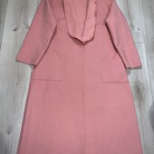 Рожеве демі сезонне пальто ,розмір Л.