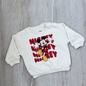 Disney.Утеплений світшот для дівчинки 74(6-9)