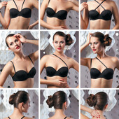 Бюстгальтер push up Anabel Arto 7026-007 чорний. Розмір 85C