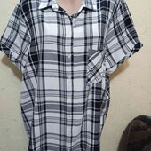 Бавовняна сорочка 22 розміру,в грудях 134 см.