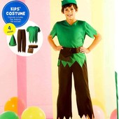 Костюм маскарадный для мальчика "Питер Пен"!