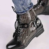 Ботинки демисезонные.Маломерят.Стелька 19 см; 20.5см; 21см;