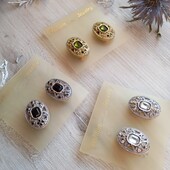 Кліпси сережки сріблясті. 1 на вибір