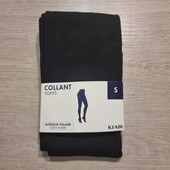 Kiabi! Жіночі термоколготки, жіночі колготи! S розмір, чорні! 8 євро! Лот 7