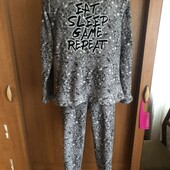 Пижама, комплект, костюм, 12-13 р 152-158 см. F&F. в ідеалі