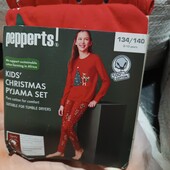 Піжама новорічна дітяча 134-140
