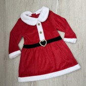 Primark.Новорічне плаття 80 (6-12 м.)для дівчинки