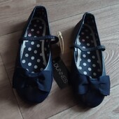 Стильні святкові туфлі/балетки р24(устілка 16см)