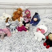 Мʼякі іграшки, які чекають на нових господарів, одну на вибір