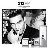 Carolina Herrera 212 VIP - Стильні, чуттєві, що манять сексапільністю і чарівною привабливістю.