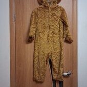 Класний теплий карнавальний костюм медвiдь на зрiст 140