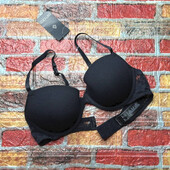 Арт.517 жіночий чорний бюстгальтер бавовна esmara 75в.