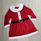 Primark.Новорічне плаття для дівчинки 92 (12-14 місяців)