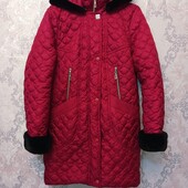 Тепла зимова куртка. Простьогана.50-52р.укрп 50%