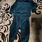 Костюм велюровий утеплений 122р