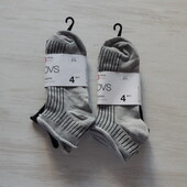 3пари. Жіночі короткі шкарпетки OVS. 36-38