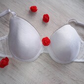 Бюстгальтер мережево білий primark