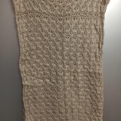 Снуд,шарф ажурный вязаный.