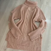 Декоративна кофточка з перлинами