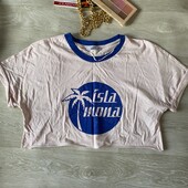 Коротка футболка оверсайз